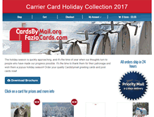 Tablet Screenshot of cardsbymail.org